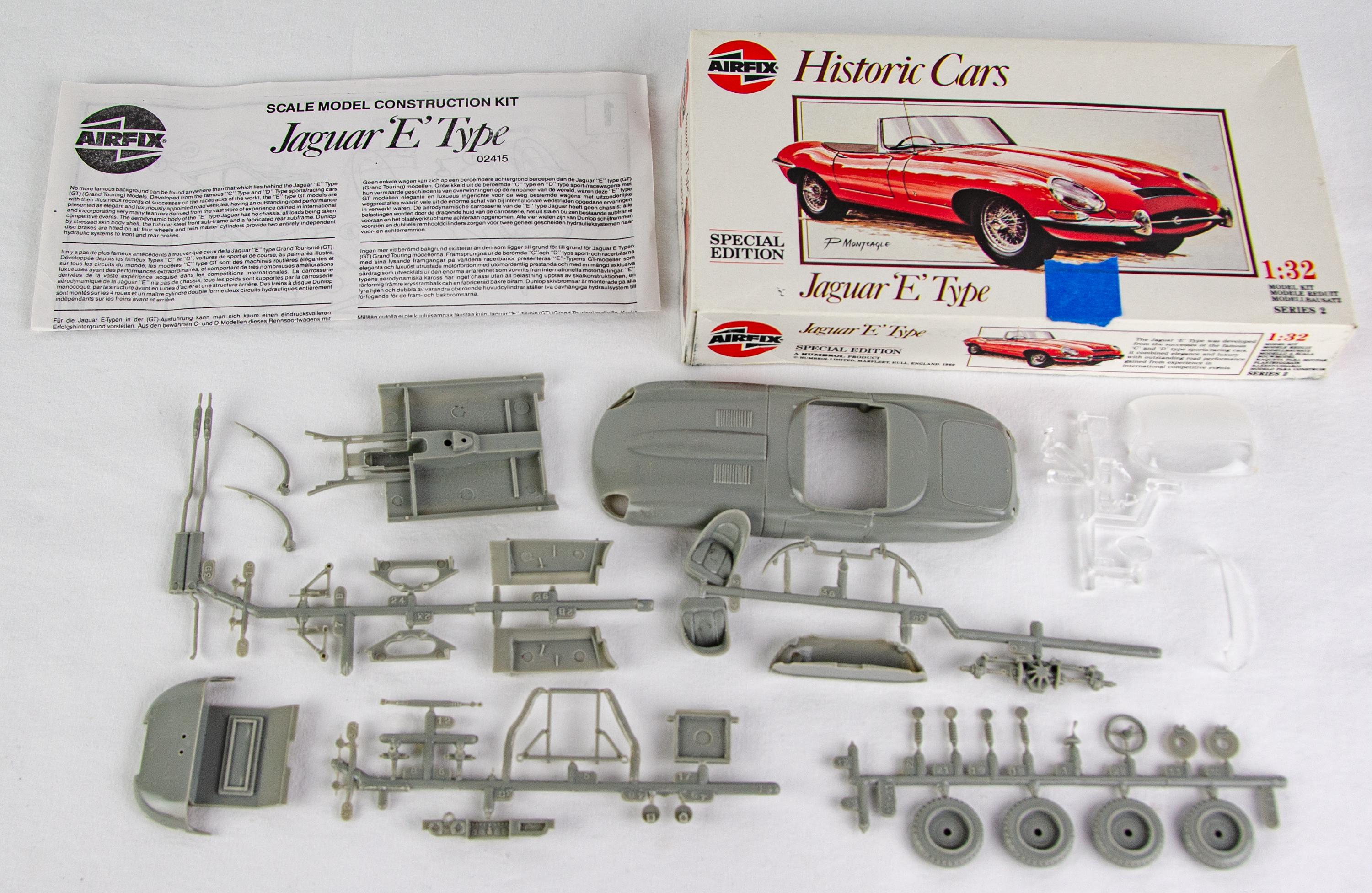 AIRFIX 1/32 JAGUAR E Type Roadster EUR 12,06 - DE