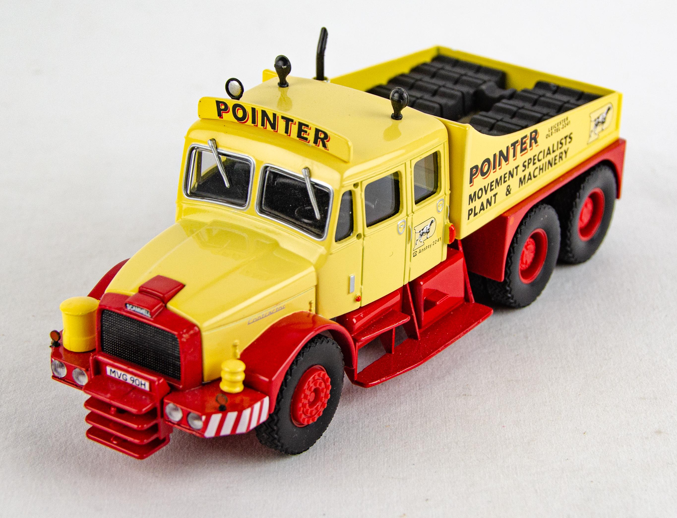 Corgi Heavy Haulage Pointer Scammell Contractor Truck Diecast
