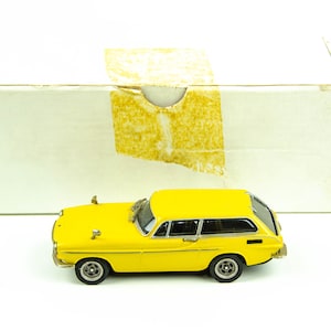 Super Rare Vintage Western Models 1/43 Volvo P1800 ES Coupe Wagon Diecast Yellow