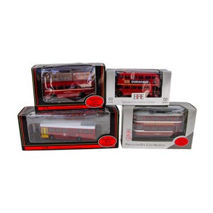 Exclusive First Editions London Transport 1:76 Scale Diecast Model Bus 4P Lot
