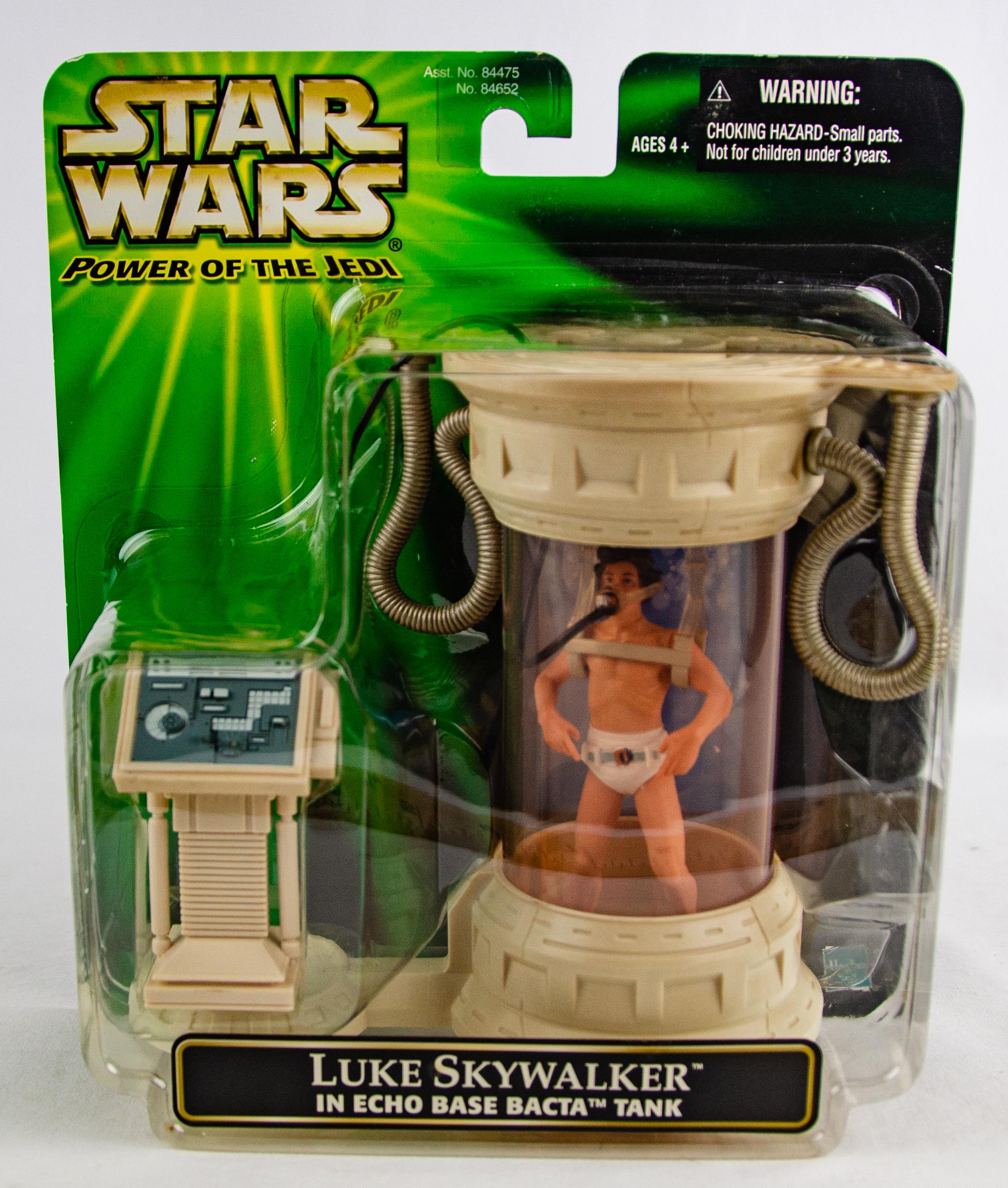 スターウォーズ　エコーベースバクタタンク　2001年ハスブロ製 2001 Hasbro Star Wars Power of the Jedi Luke Skywalker in