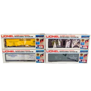 Lionel Fruit Ex Dairymen Budweiser Binder Twine Reefer 1:48 O Treinwagen 4P Lot