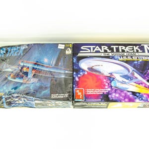AMT Star Trek Cut-Away USS Enterprise NCC-1701 + The Voyage Home Enterprise Lot