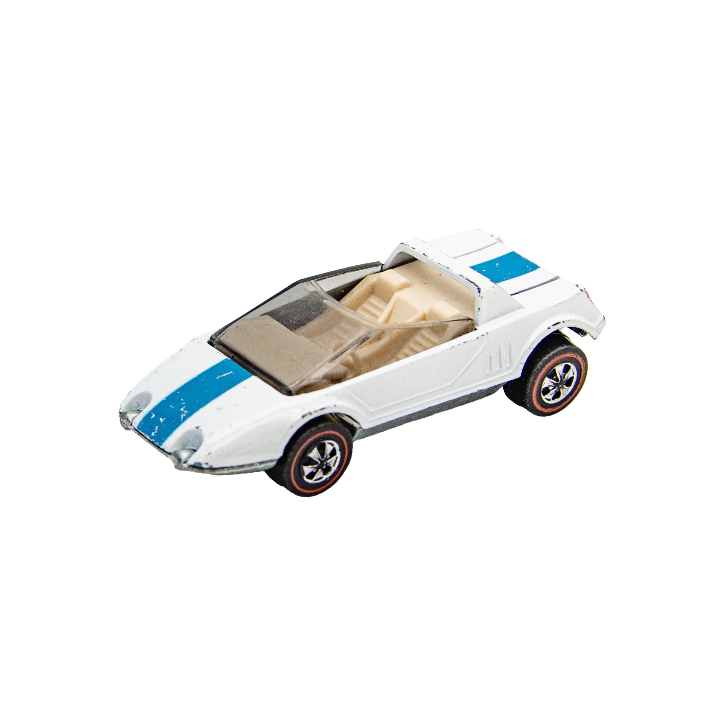 Vintage Hot Wheels Redline Jack Rabbit Special White W/ Tan