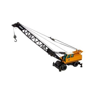 Excavadora hidráulica Conrad 2810 Sennebogen, modelo alemán de fundición a escala 1:50