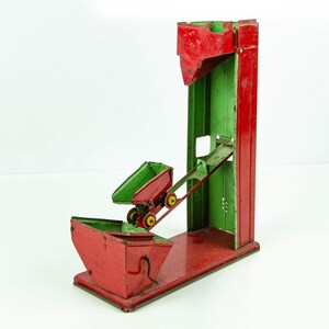 Sällsynt antik Wolverine sand- och gruslastare pressat plåt - reservdelsreparation