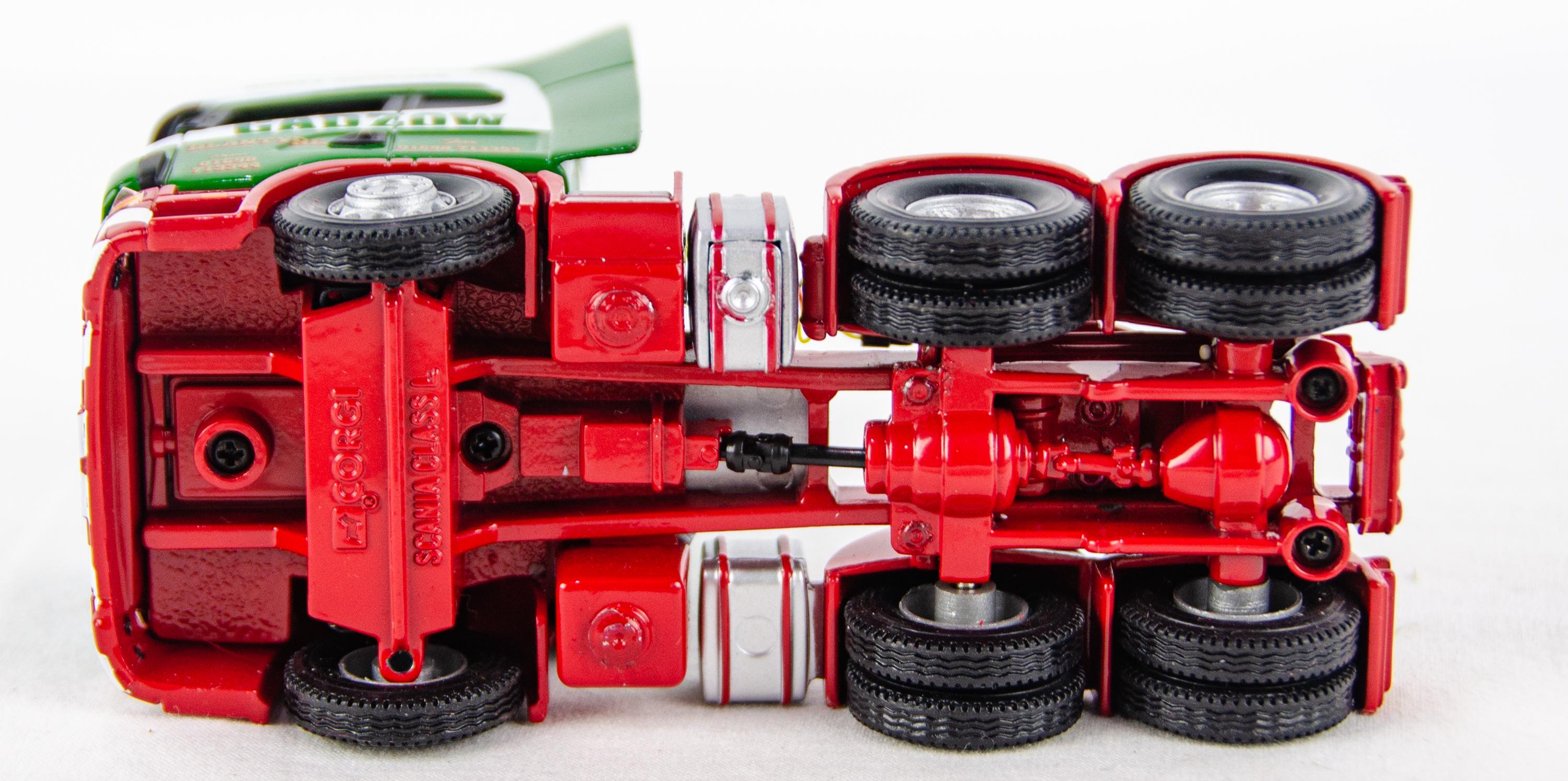 Corgi 1:50 Scania Topline Cadzow Tractor Trailer Diecast