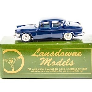 Lansdowne Models 1/43 1961 Humber Super Snipe Blue Diecast Model Car