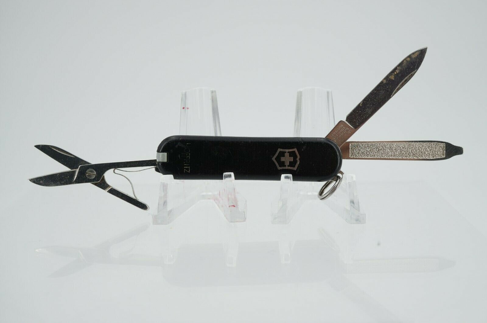 Victorinox Hoffritz Classic SD Swiss Army Pocket Knife Black Etsy