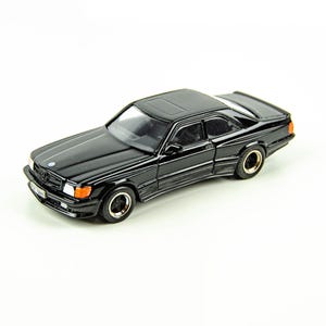 AMR 1/43 Mercedes 500 SEC AMG Black Diecast Model Car Handmade