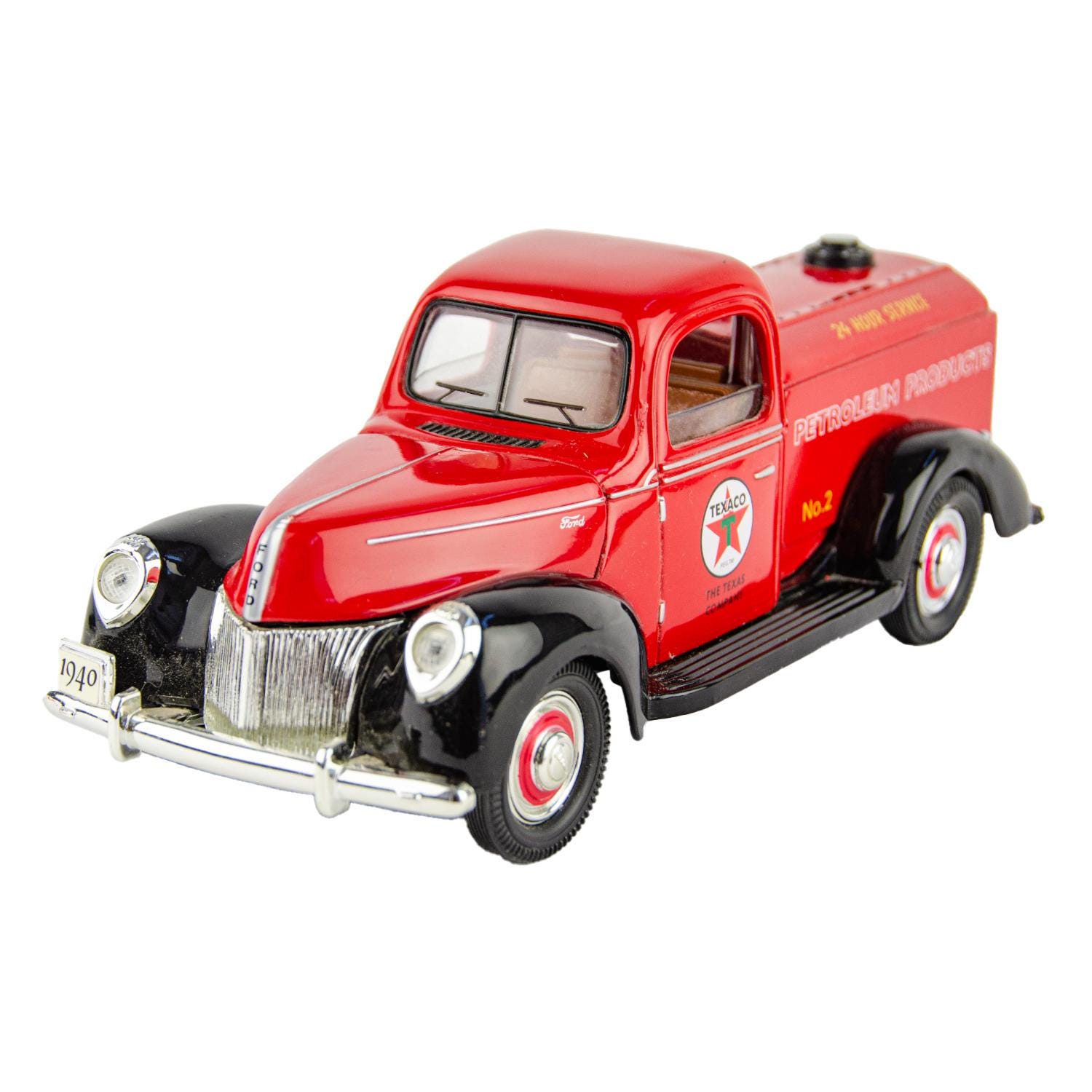 Vintage 1940 Ford Texaco Petroleum No.2 Fuel Truck by Golden Wheel