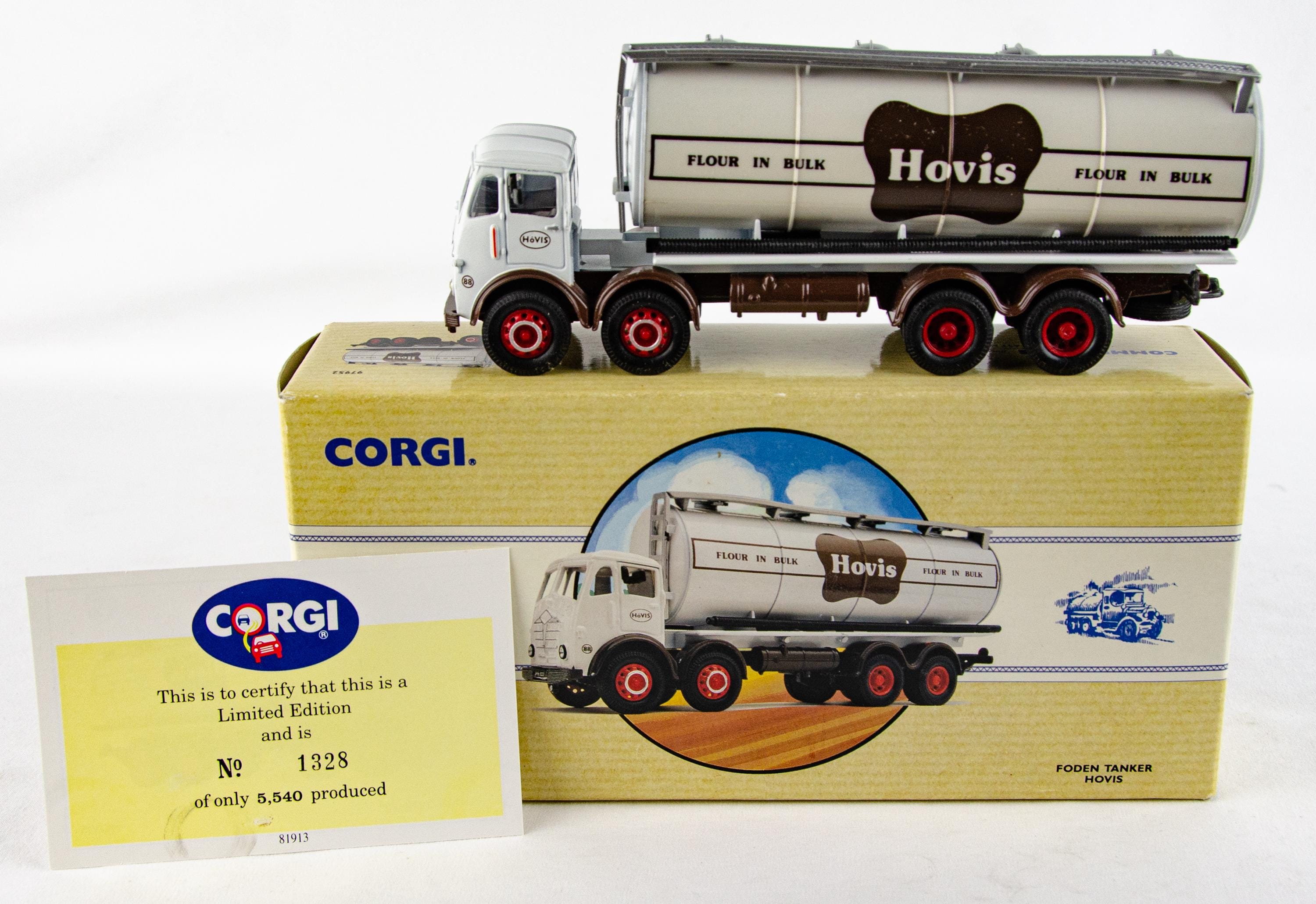 Corgi Classics Commercials Foden Tanker Hovis Truck 1:50 Scale