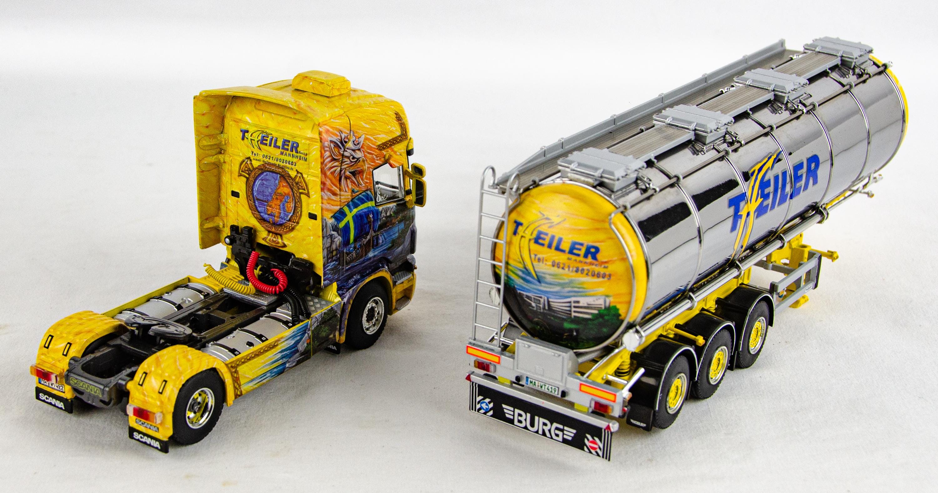 WSI 9808 SCANIA TOPLINE- TANKER 1/50 スカニアテールランプ