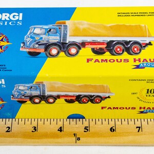 Camion Foden Mickey Mouse Corgi Classics 1:50 - Occasion, Modèle 1997, Arrow Bulk Carriers