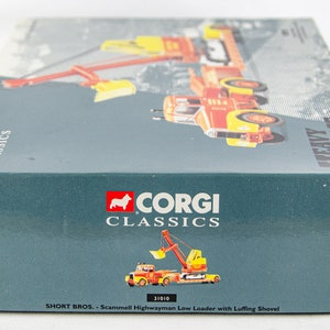 CORGI 1/50 SCAMMELL Highwayman Dropside Trailer Pentus Brown Diecast Model Truck EUR 42,41 - FR