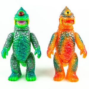 Zagora Zagora reedição dos anos 70 Hukkokudo Gargamel Zollmen Marmit Kaiju Lote de 2