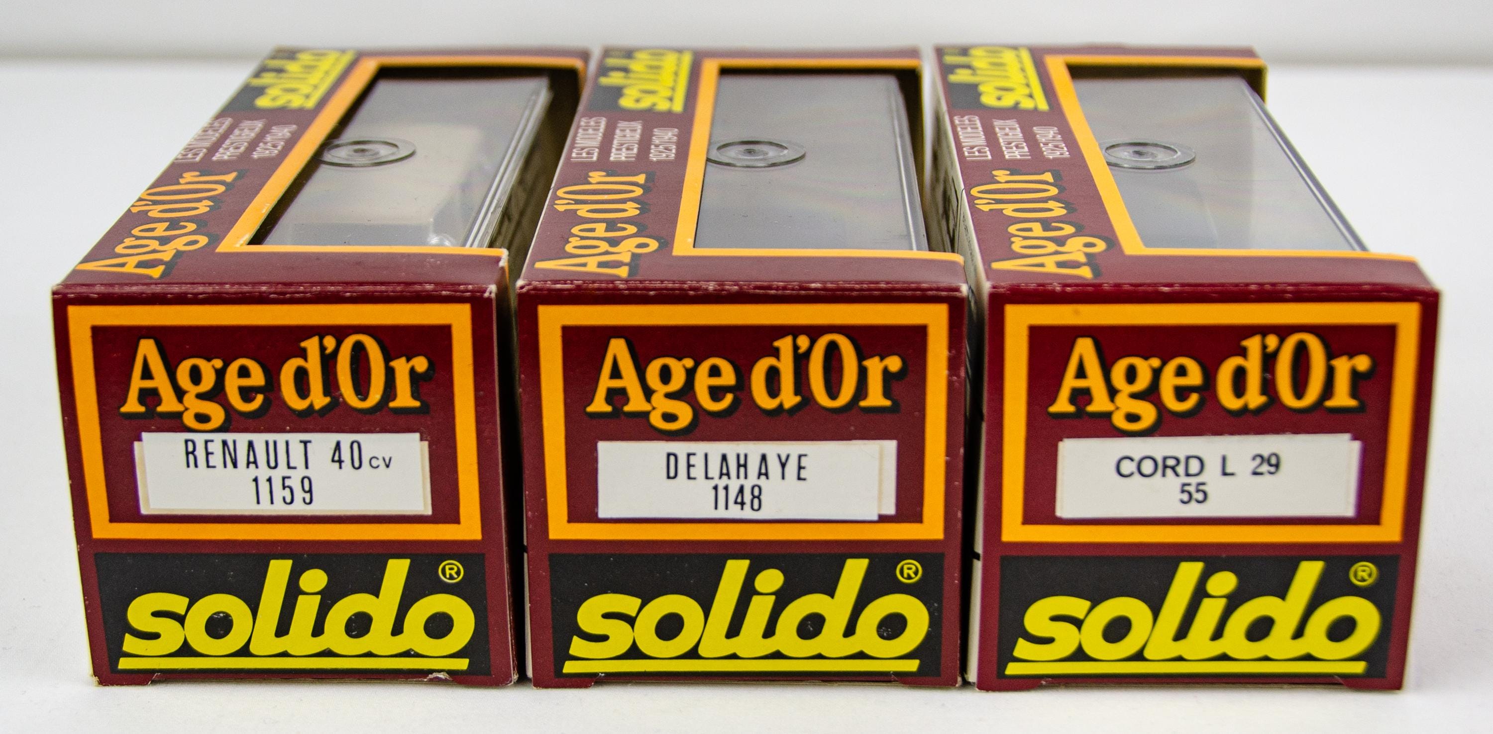 Solido Age d'Or 1/43rd Scale No. 1159 Renault 40CV - Korean