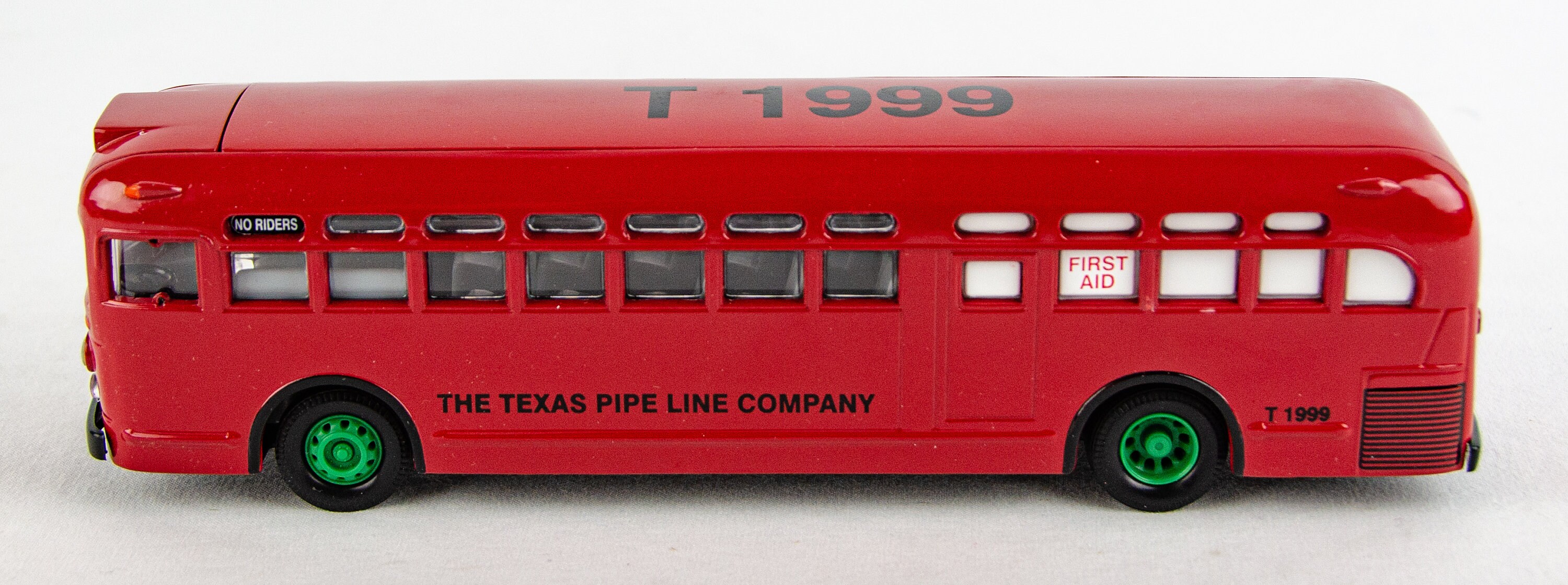 Bus Miniature Corgi GM Texaco Crew Bus - Édition Limitée #860/2300, Avec Boîte
