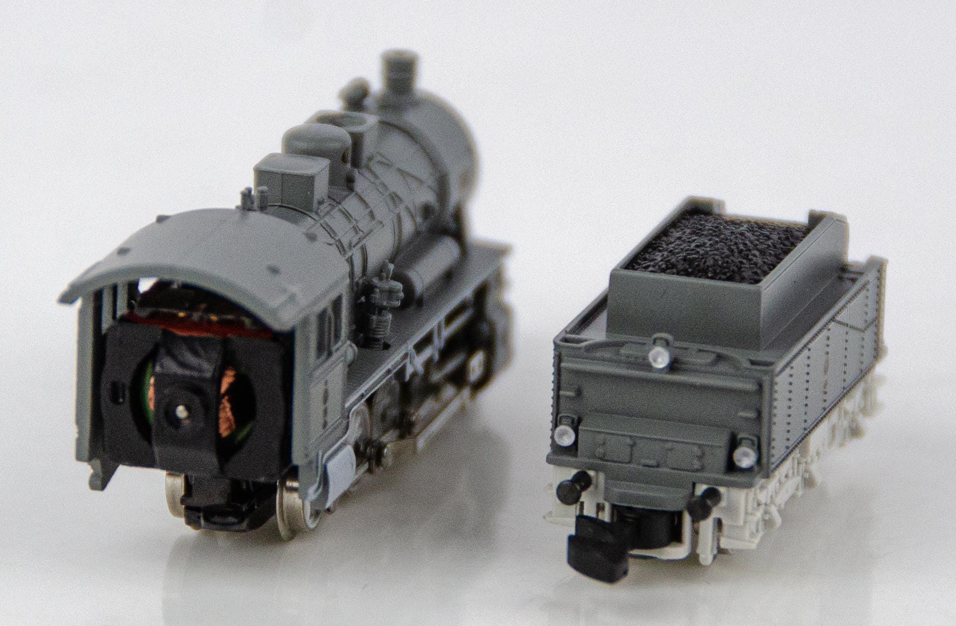 Vintage Marklin Mini-club 88981 Z Scale Gray Steam