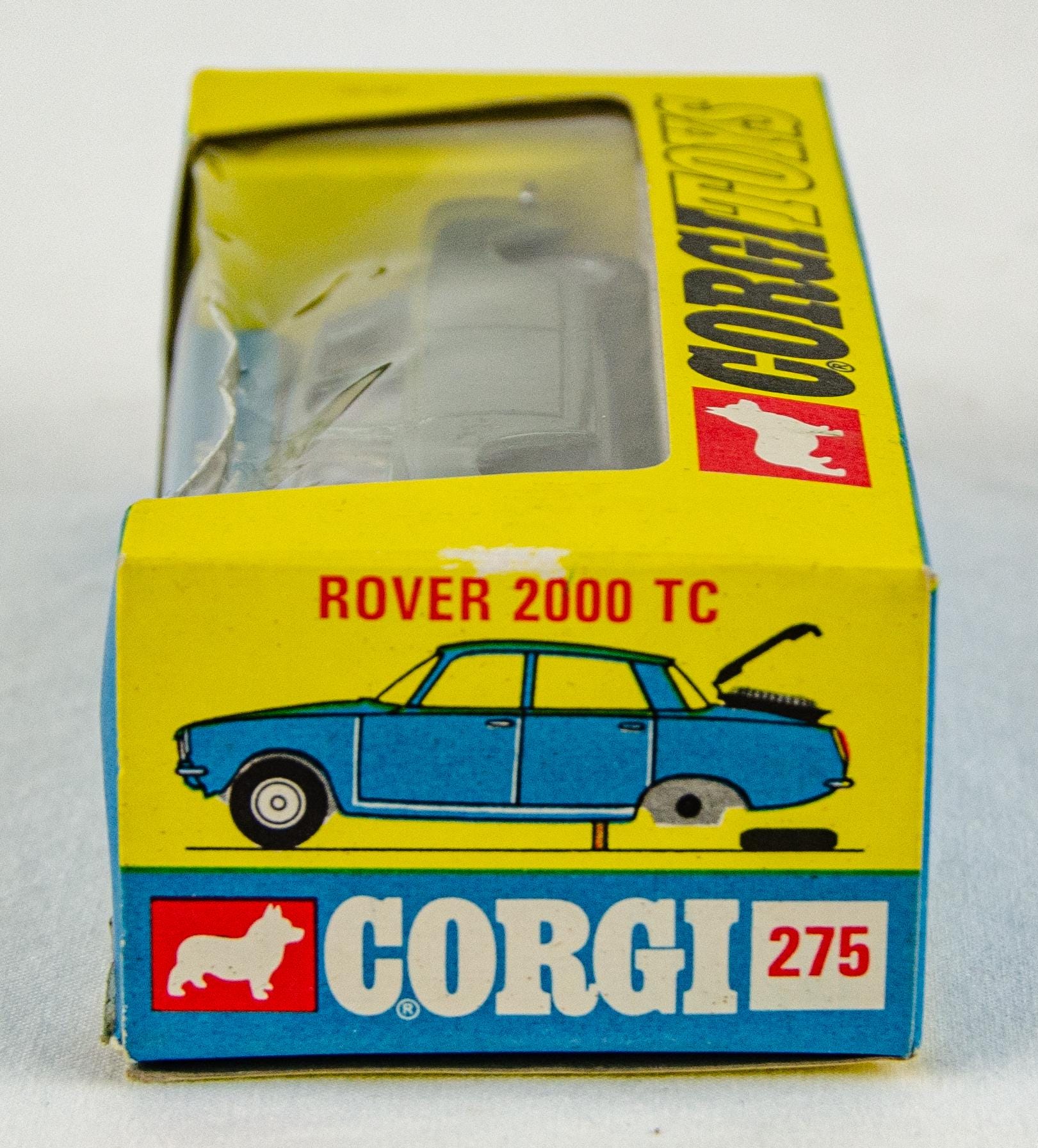 Corgi Toys 275 Rover 2000 TC W/ Take off Spare Green 1:50scale