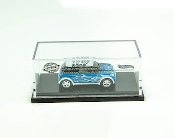 Hot Wheels Morris Mini Cooper-red With Union Jack Roof-long Card