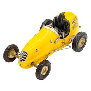 Vintage Ohlsson & Rice Tether Car Yellow # 55