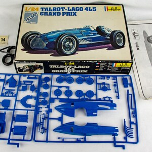 Maquette Heller N°721 Talbot-Lago 4L5 Grand Prix – 1/24, échelle, Neuve En Boîte
