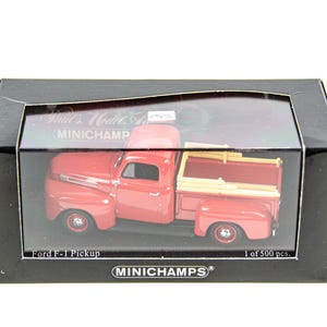 Minichamps 1/43 Ford F-1 Pickup Truck Limited Edition 1 of 500 Diecast Model Car