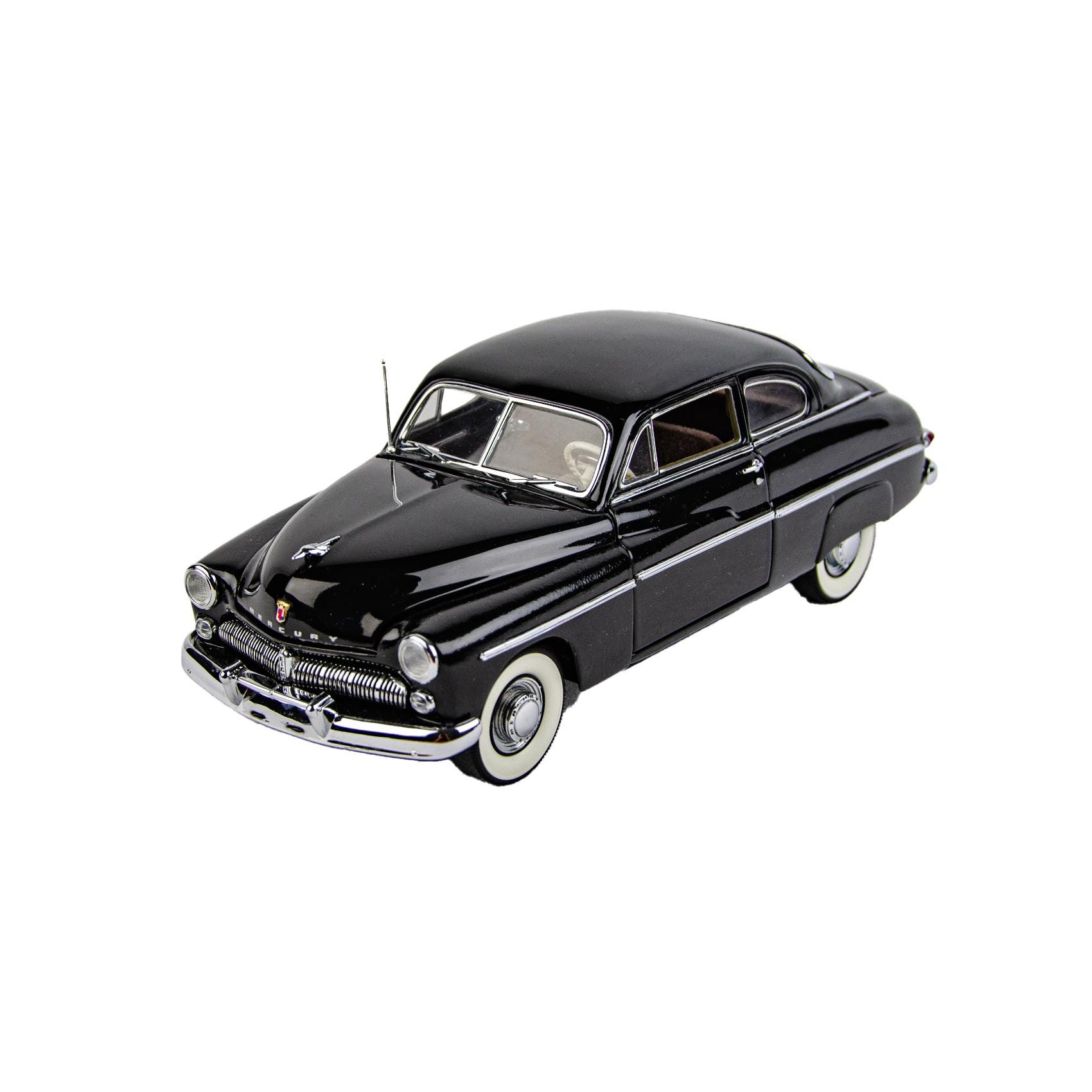 Danbury Mint 1949 Mercury Club Coupe Black 1:24 Scale Diecast