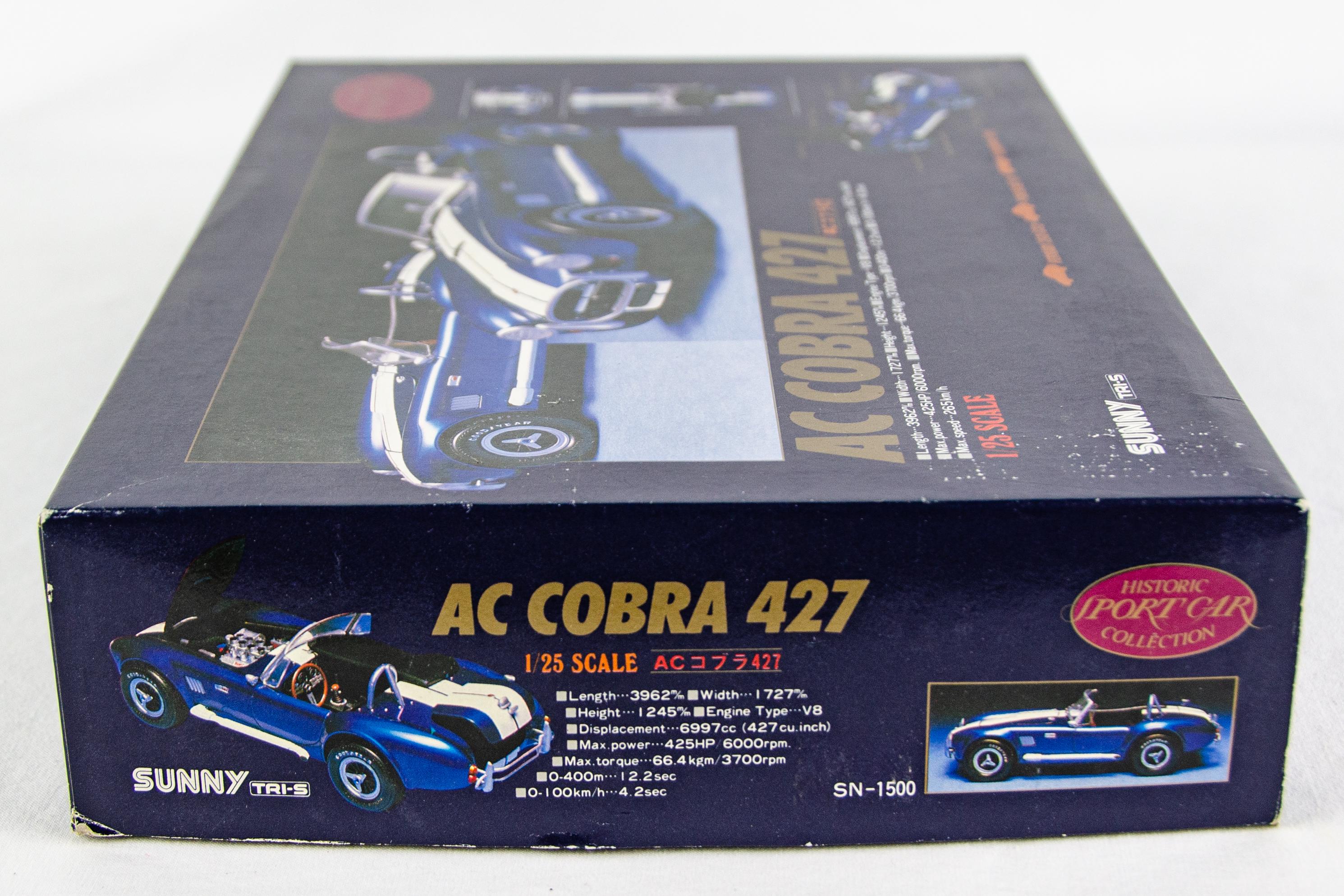 自動車 SUNNY TRI-S AC COBRA 427 1/25 @253 Sunny Tri-s Historic Sports Car AC Cobra 427 Japan 1:25 Scale