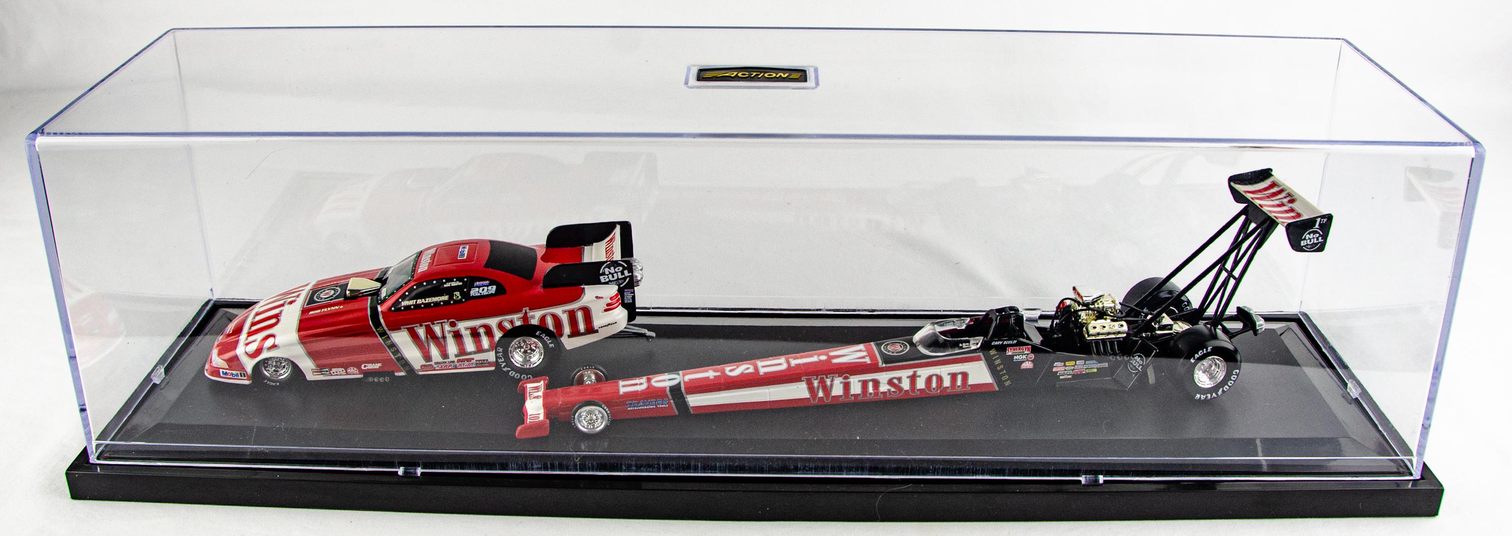 Mac Racing Action Set Action Mac Tools Motorsports 1998 Dragster & Mustang Team Winston 1:24 ...