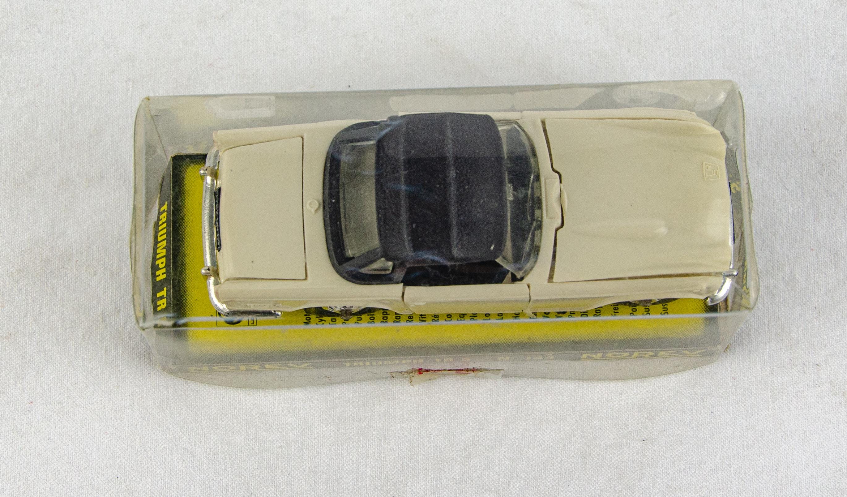 Norev No. 144 Triumph TR 5 Convertible Ivory France 1:43 Scale