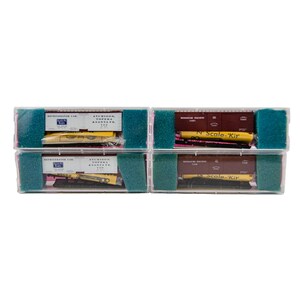 Roundhouse Kühl- & Kastenwagen 1:160 N Modellzug Güterwagen 4P Lot