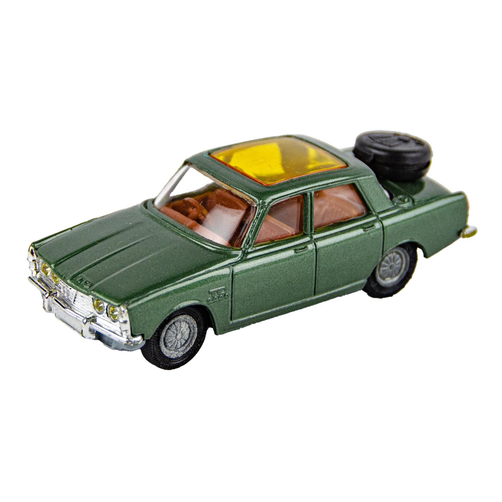 ミニカー CORCI TOYS Corgi Toys 275 Rover 2000 TC W/ Take off Spare Green 1:50scale