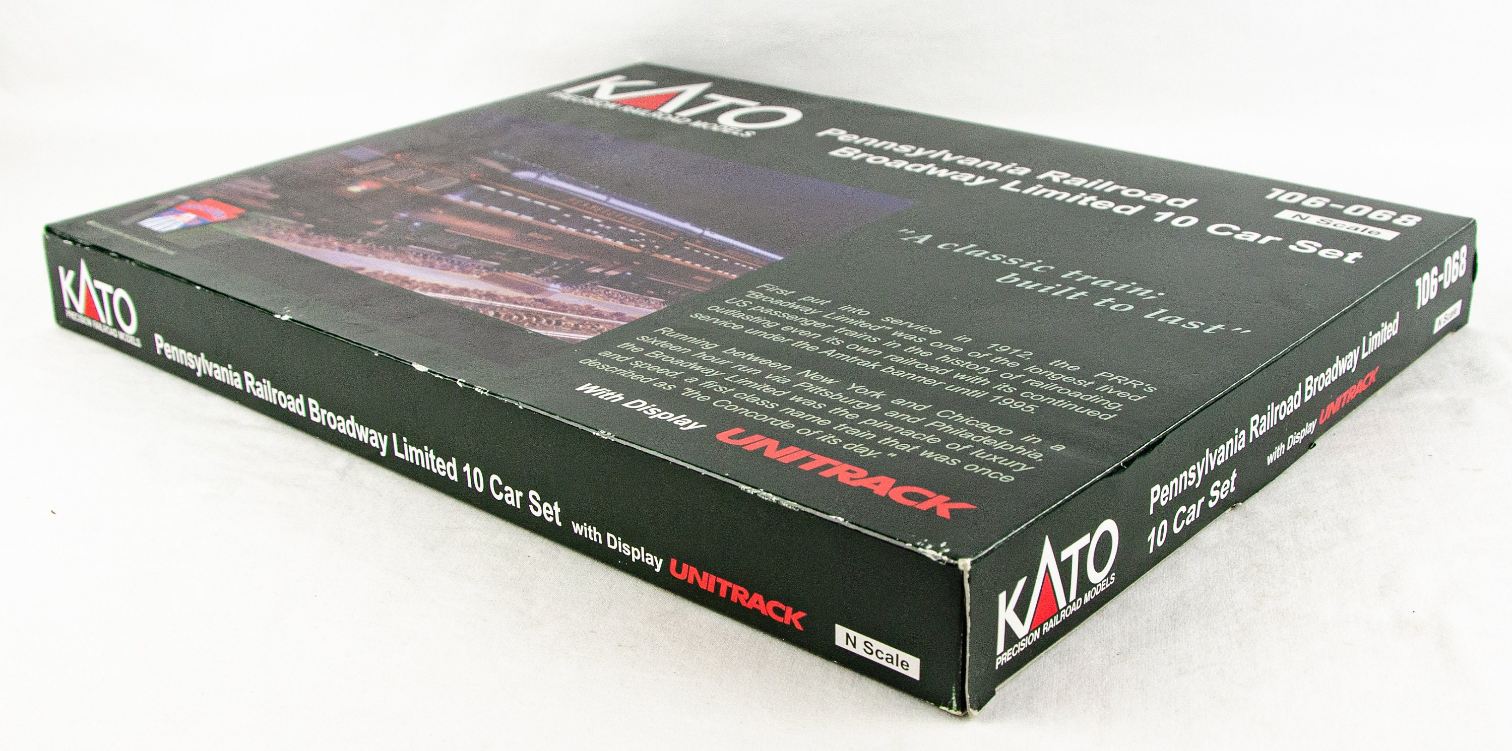 Kato 106-068 Pennsylvania Railroad Broadway Limited 10 Car Set N