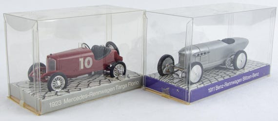 Cursor 1:43 Scale 4-Lot Mercedes-Benz Dealer Promo Diecast Model 