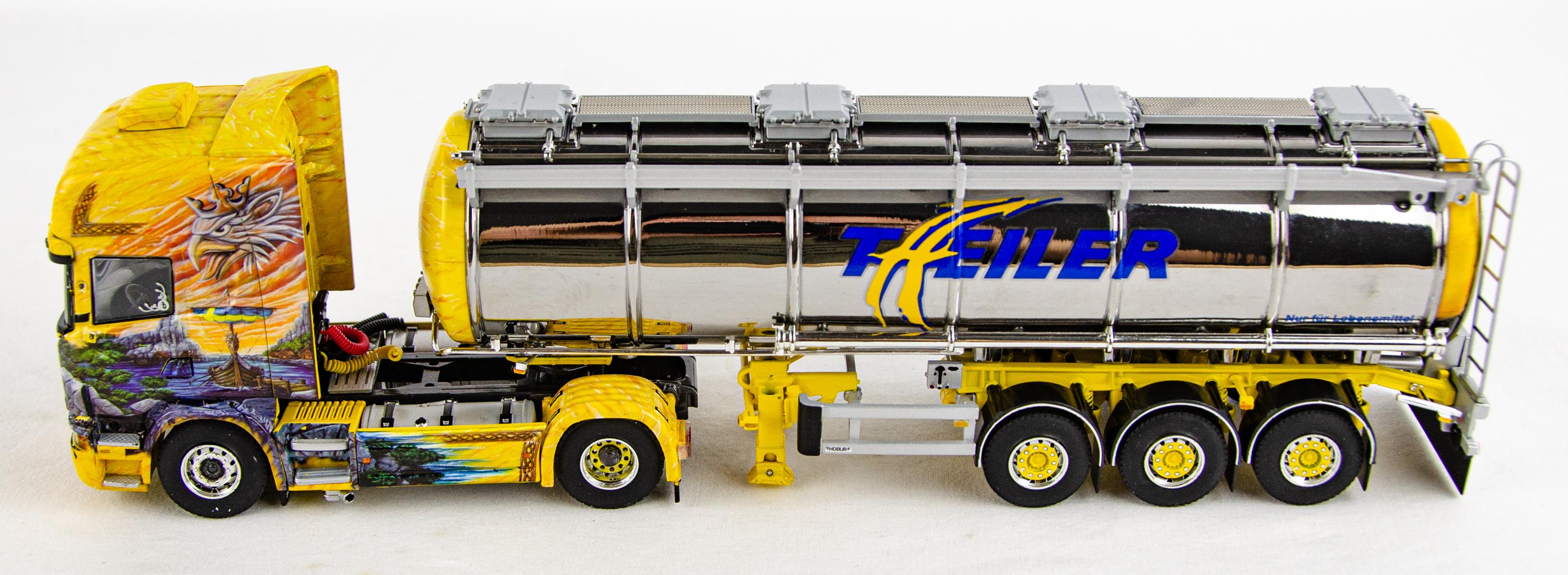 WSI Scania R Topline Tanker 1:50 Scale Diecast Model Truck WSI Scania R Topline Tanker 1:50 Scale Diecast Model Truck