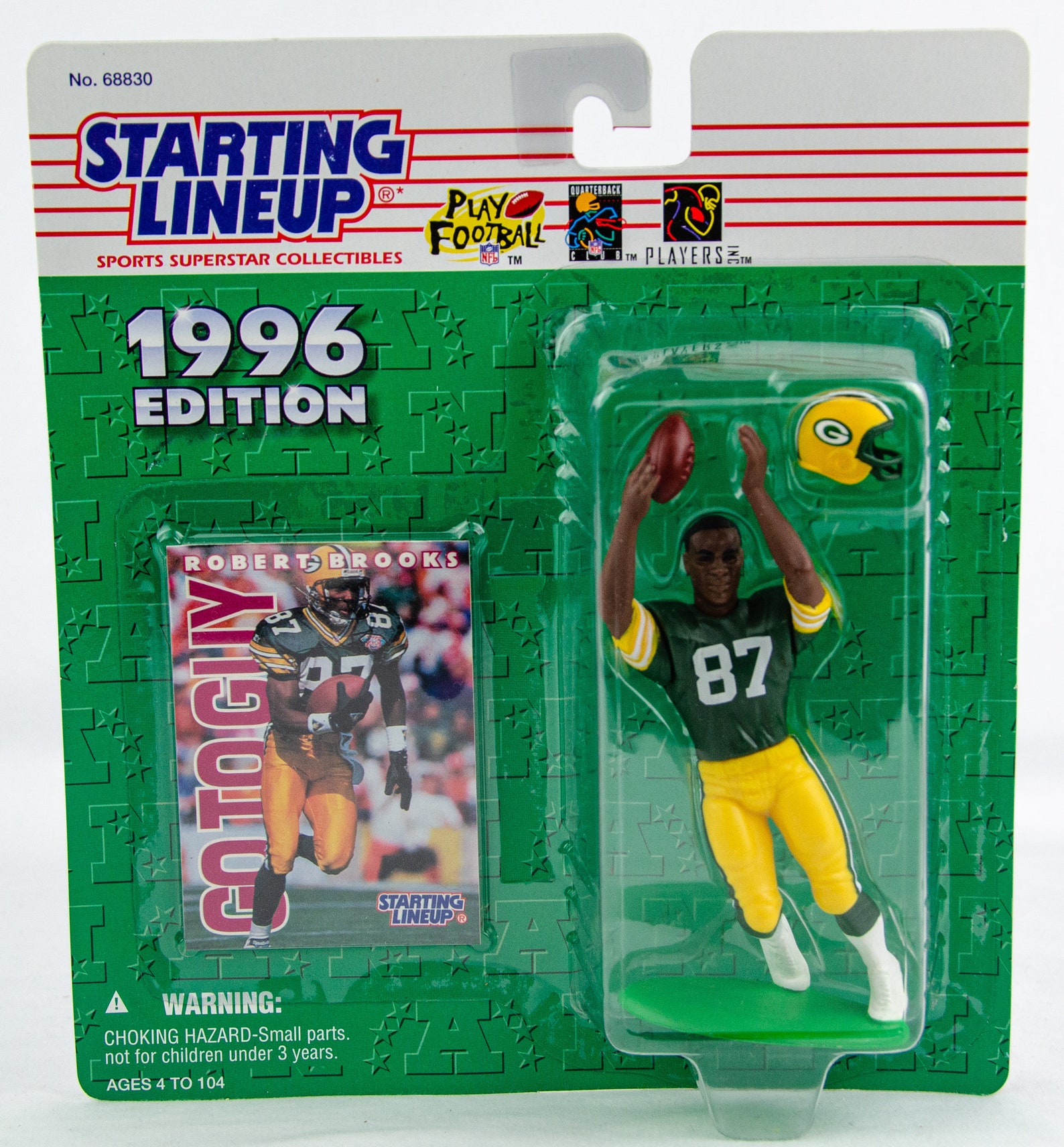 SLU NFL Kenner Starting Lineup Figures Green Bay Packers Etsy