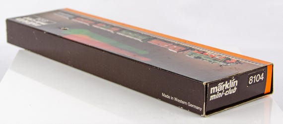 Vintage Marklin Mini-club 8104 German Z Scale Steam Locomotive