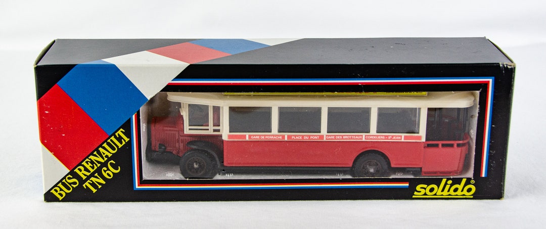 Solido 1/50, Autobus Renault TN6C 1934 armée Française