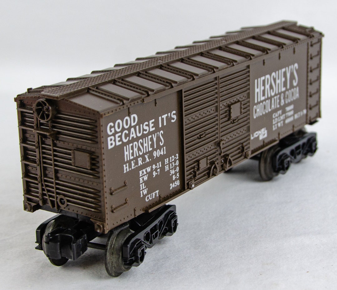 Lionel 148 O Scale Hershey Chocolate Model Train Box Car 6454 Etsy