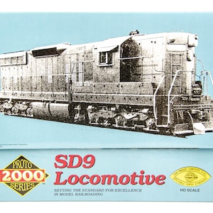 Proto 2000 HO SD9 Chessie w/o Dynamic Brake Diesel Locomotive Train 21239