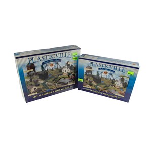 Bachmann 1-48 O Scale Plasticville Cathedral Rural Station Model Train Buildings