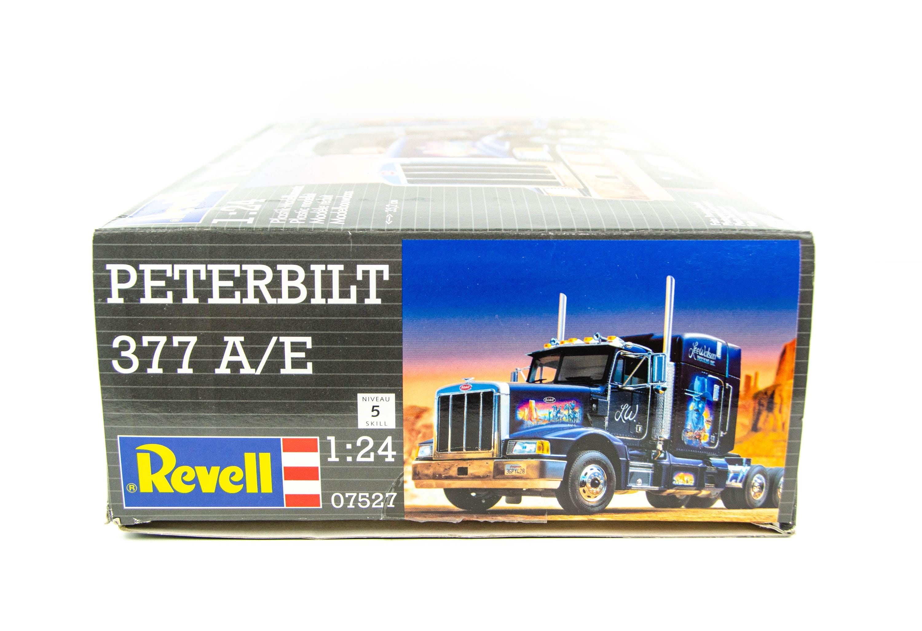 Revell Canvas Semitrailer 1:24 ↔51,7cm Revell 1/25 Peterbilt 377 A/E Semi Tractor Truck Model Kit 07527