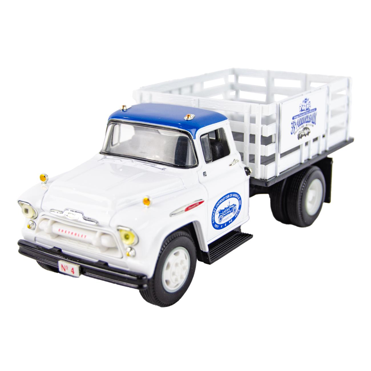 Vintage ERTL 1:25 Scale 1957 Chevrolet Stake Truck Chevy Diecast