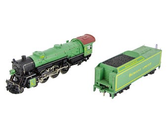 AHM Rivarossi 1:87 HO Scale 4-6-2 Heavy Pacific Locomotive Model Train 5087E CL