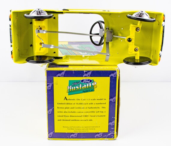 Xonex 1/3 Scale Diecast 1964 Ford Mustang Pedal Car by Ken Kovach