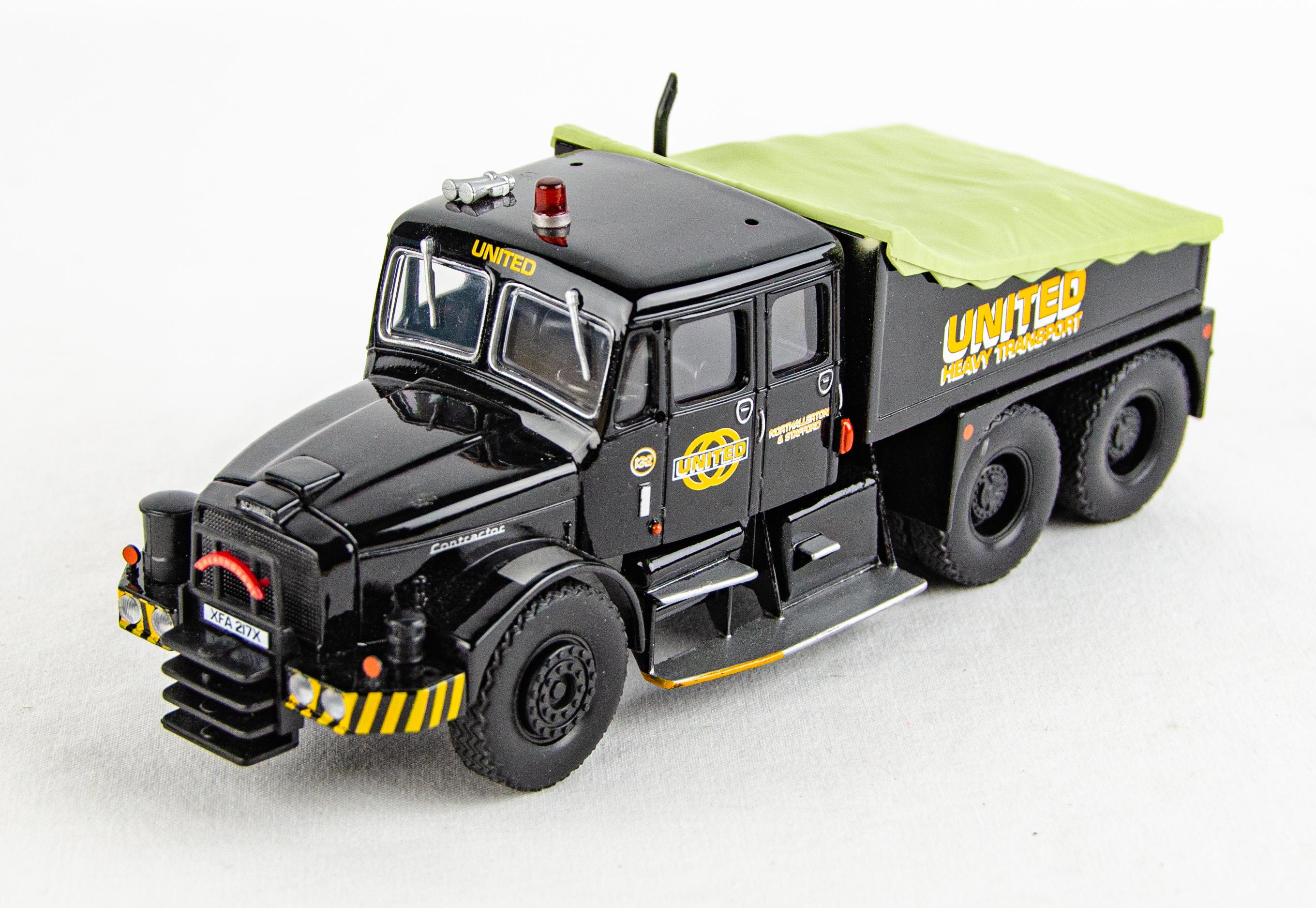 Corgi Heavy Haulage Scammell Contractor United Truck Diecast Model