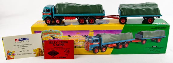 Corgi Showman's Range 27602 Atkinson Truck & Trailer 1:50 Diecast