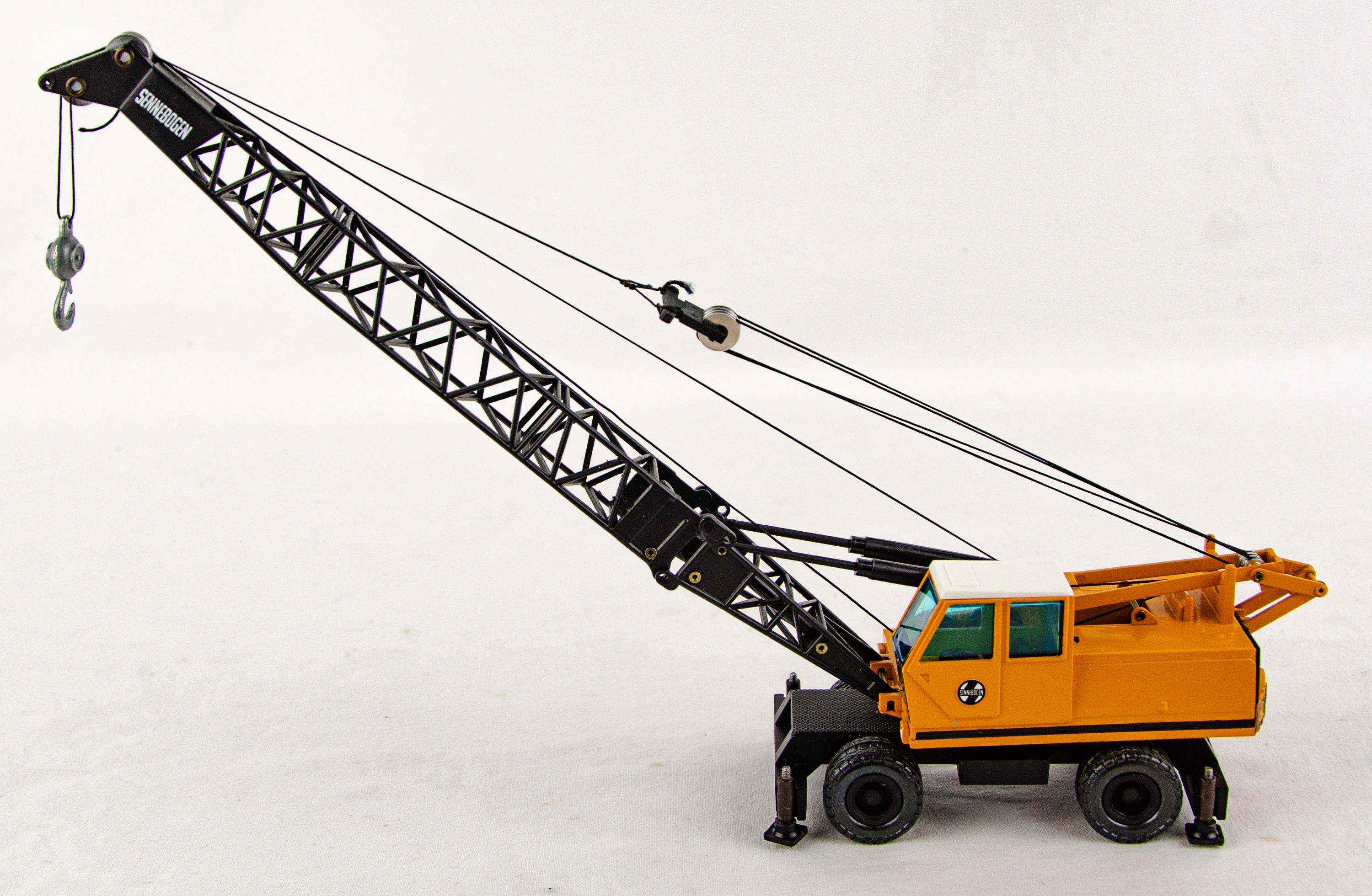 Conrad 2810 Sennebogen Hydraulic Crane Excavator German 1:50 Scale